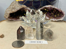 Load image into Gallery viewer, Scenic (Garden or Lodolite) Quartz Tower (point) Sets