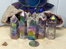 Load image into Gallery viewer, Aura Chevron Amethyst Towers