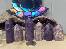 Load image into Gallery viewer, Lepidolite Towers