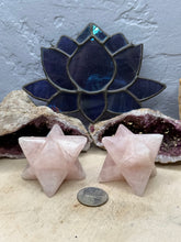 Load image into Gallery viewer, Rose Quartz Merkabah