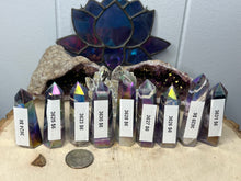 Load image into Gallery viewer, Aura Chevron Amethyst Towers