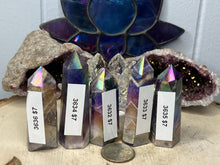 Load image into Gallery viewer, Aura Chevron Amethyst Towers