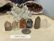 Load image into Gallery viewer, Scenic (Garden or Lodolite) Quartz Tower (point) Sets