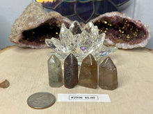 Load image into Gallery viewer, Scenic (Garden or Lodolite) Quartz Tower (point) Sets