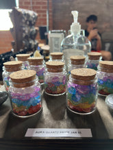 Load image into Gallery viewer, Rainbow Aura Quartz Tumble Jar