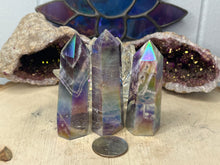 Load image into Gallery viewer, Aura Chevron Amethyst Towers