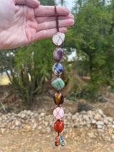 Load image into Gallery viewer, Hanging Chakra Tumble Macrame Sets