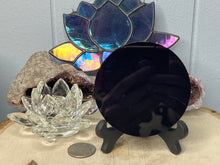 Load image into Gallery viewer, Obsidian Scrying Mirrors with Stands