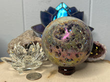 Load image into Gallery viewer, Aura Sphalerite Spheres