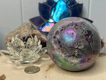 Load image into Gallery viewer, Aura Sphalerite Spheres