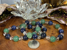 Load image into Gallery viewer, Sodalite, Green Aventurine, Quartz Combo Bracelets
