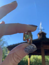 Load image into Gallery viewer, Moldavite Sterling Silver Rings