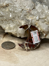 Load image into Gallery viewer, Moss Agate Wire Wrapped Pendants