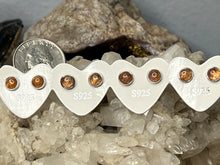 Load image into Gallery viewer, Sunstone Sterling Silver Post Earrings