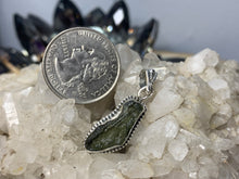 Load image into Gallery viewer, Moldavite Sterling Silver Pendants