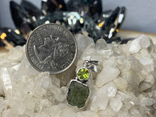 Load image into Gallery viewer, Moldavite Sterling Silver Pendants