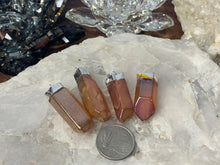 Load image into Gallery viewer, Various Colors Aura Quartz Pendants