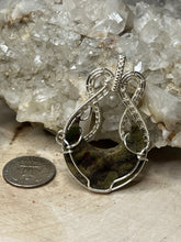 Load image into Gallery viewer, Moss Agate Wire Wrapped Pendants