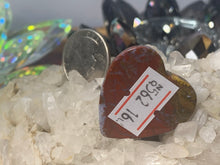 Load image into Gallery viewer, Red Moss Agate Hearts