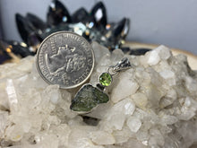Load image into Gallery viewer, Moldavite Sterling Silver Pendants