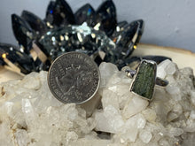 Load image into Gallery viewer, Moldavite Sterling Silver Rings