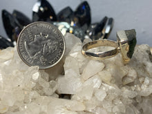 Load image into Gallery viewer, Moldavite Sterling Silver Rings
