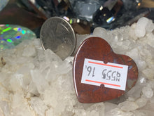 Load image into Gallery viewer, Red Moss Agate Hearts