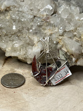 Load image into Gallery viewer, Moss Agate Wire Wrapped Pendants