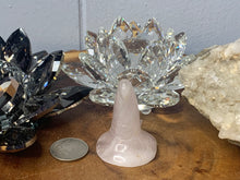 Load image into Gallery viewer, Quartz and Rose Quartz Witch Hats