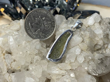 Load image into Gallery viewer, Moldavite Sterling Silver Pendants