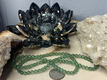 Load image into Gallery viewer, Green Strawberry Quartz Three Strand Bracelet or Necklace