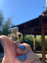 Load image into Gallery viewer, Moldavite Sterling Silver Rings
