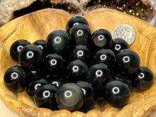 Load image into Gallery viewer, Rainbow Obsidian Spheres