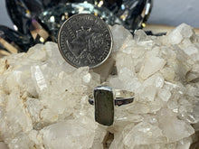 Load image into Gallery viewer, Moldavite Sterling Silver Rings