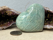 Load image into Gallery viewer, Amazonite Hearts