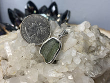 Load image into Gallery viewer, Moldavite Sterling Silver Pendants