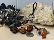 Load image into Gallery viewer, Hanging Chakra Tumble Macrame Sets