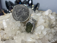 Load image into Gallery viewer, Moldavite Sterling Silver Pendants