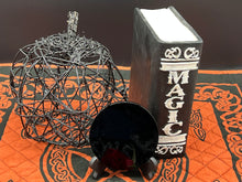 Load image into Gallery viewer, Obsidian Scrying Mirrors with Stands