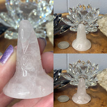 Load image into Gallery viewer, Quartz and Rose Quartz Witch Hats
