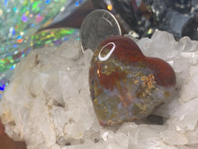 Load image into Gallery viewer, Red Moss Agate Hearts
