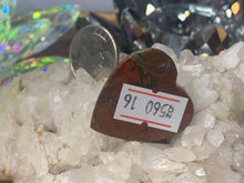 Load image into Gallery viewer, Red Moss Agate Hearts