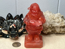 Load image into Gallery viewer, Smelted Red Quartz Santa