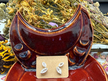 Load image into Gallery viewer, Herkimer Diamond Quartz Sterling Silver Leaf Earrings