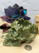 Load image into Gallery viewer, Serpentine Skull Planter
