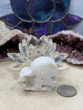 Load image into Gallery viewer, White Druzy Agate Hearts
