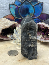 Load image into Gallery viewer, Black Sphalerite Towers
