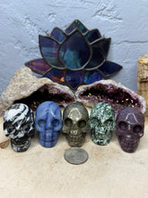 Load image into Gallery viewer, Mixed Gemstone Skulls
