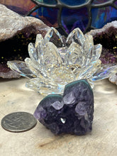 Load image into Gallery viewer, Small Amethyst Geode Hearts
