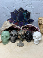 Load image into Gallery viewer, Mixed Gemstone Skulls
